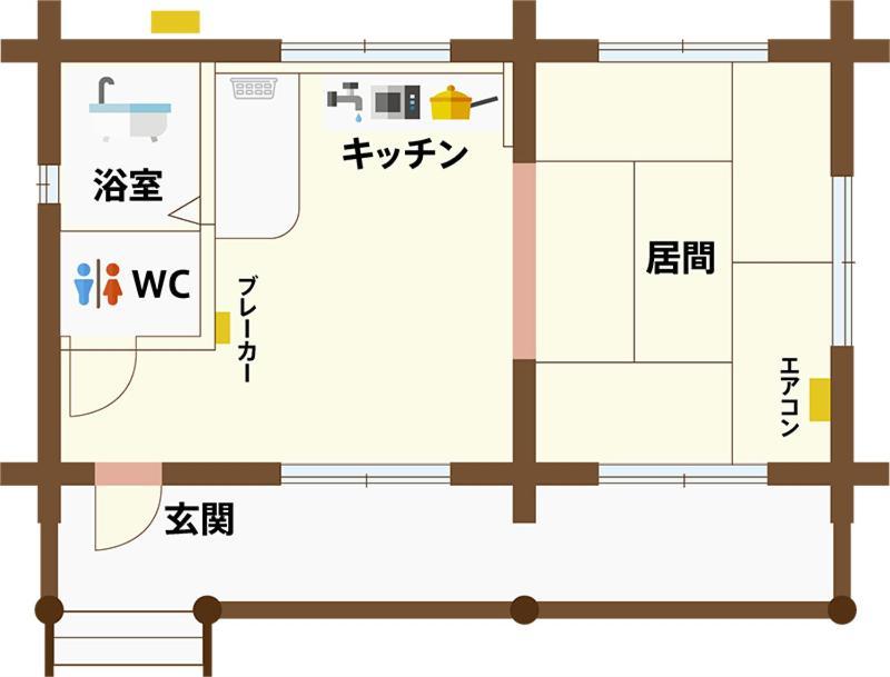 美濃田 no Yuan Canp Ki Higashimiyoshi Room photo